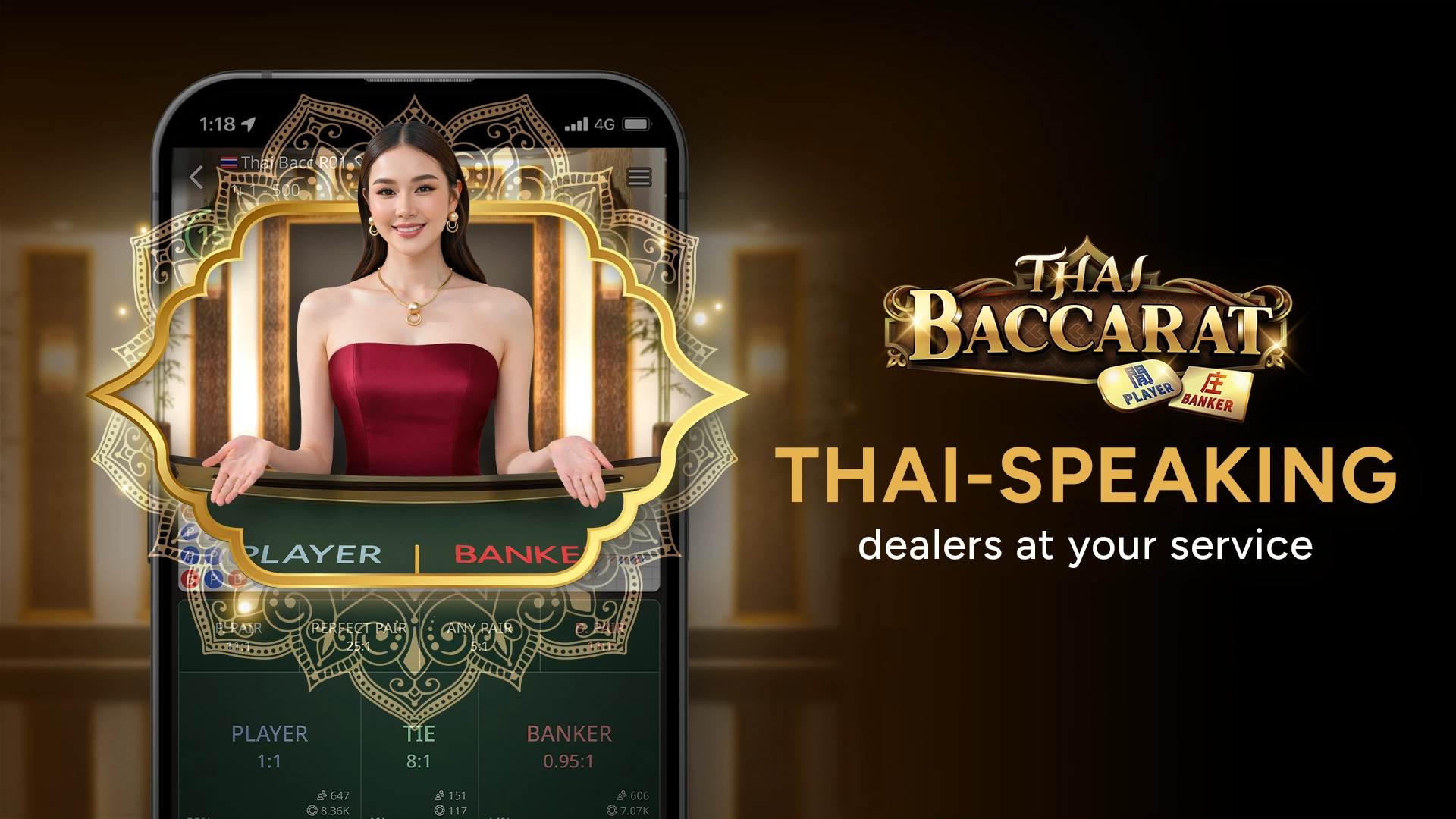 Thai-speaking dealers at your service